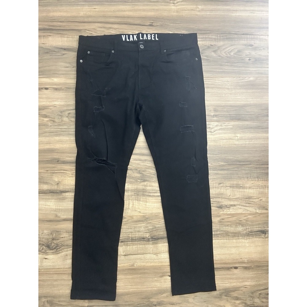 Blake Label Men's Skinny Jeans Size 38x32 Black (RN#‎ 147718)
